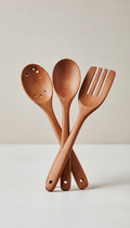 Acacia wood utensil set