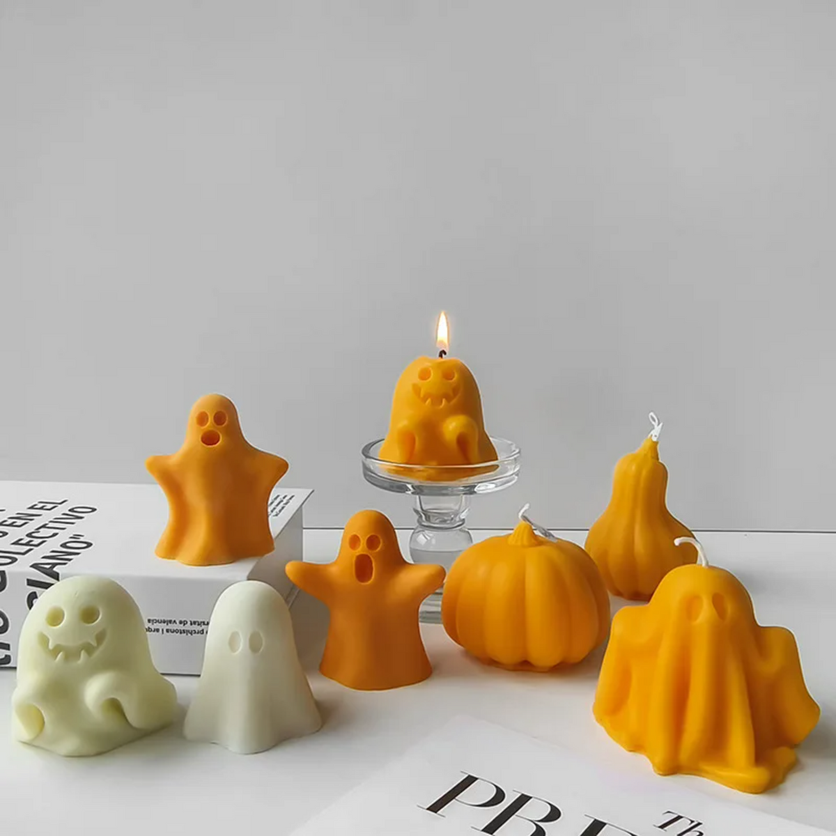 Halloween Ghost Decoration Candle Mold