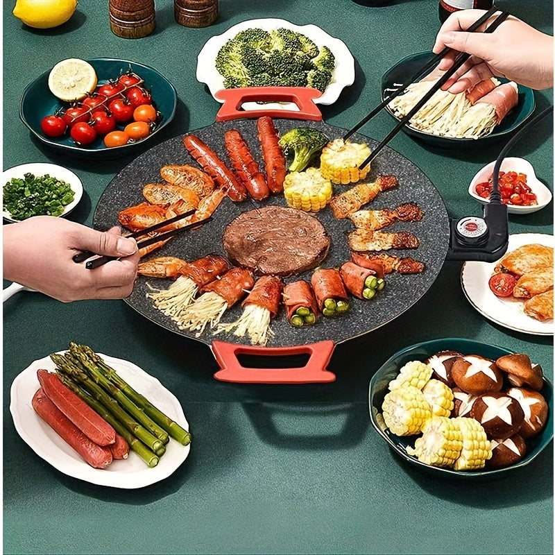 Smokeless Indoor Electric BBQ Grill Pan