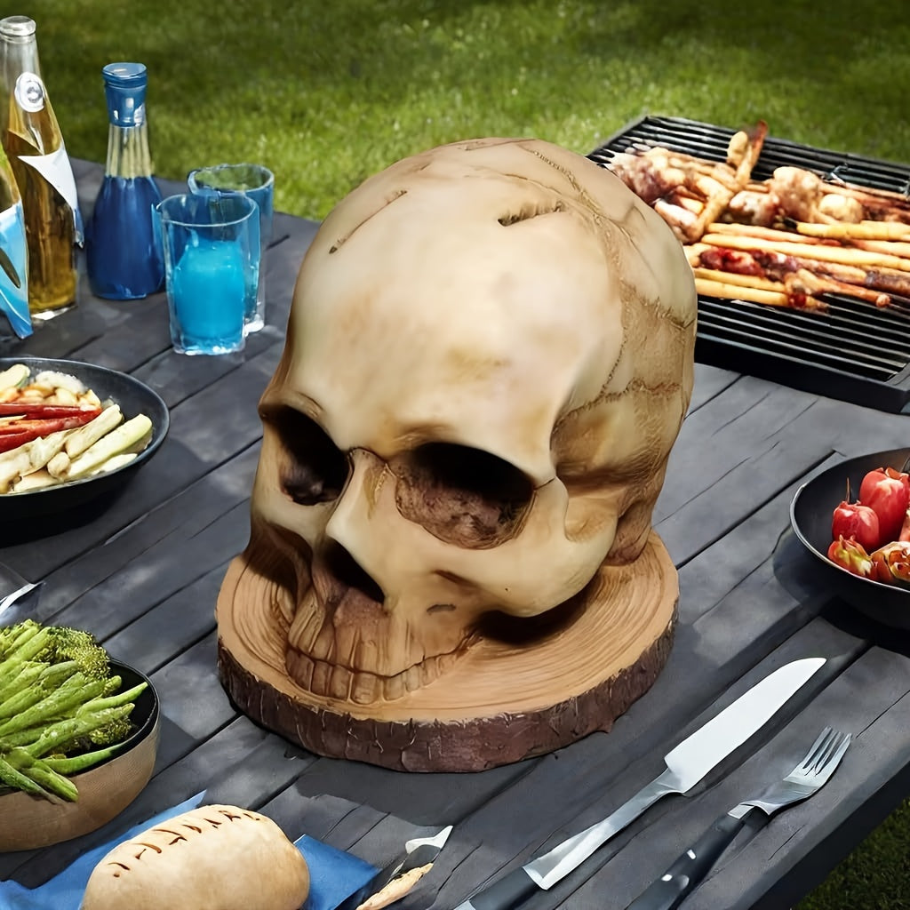 Skull Head Knife Holder