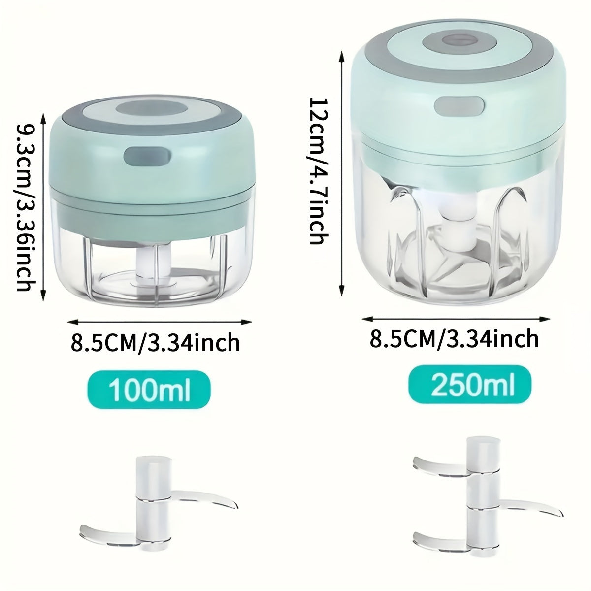 Wireless Portable Electric Food Chopper