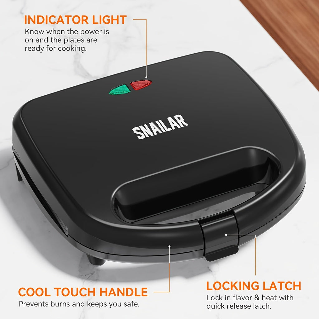 Sandwich Maker with Triangle Plates