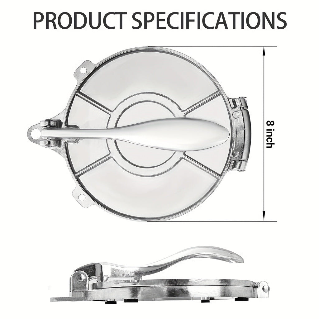 Durable Aluminum Tortilla Press