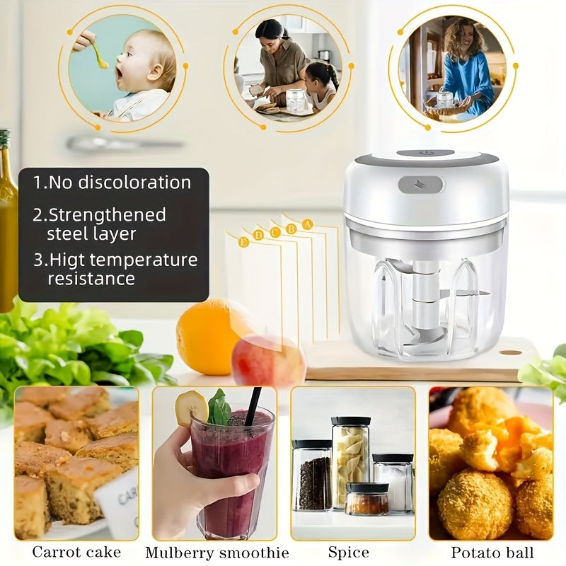 Wireless Portable Electric Food Chopper