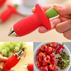Fruit Leaf Remover Strawberry Huller Metal Tomato