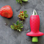 Fruit Leaf Remover Strawberry Huller Metal Tomato
