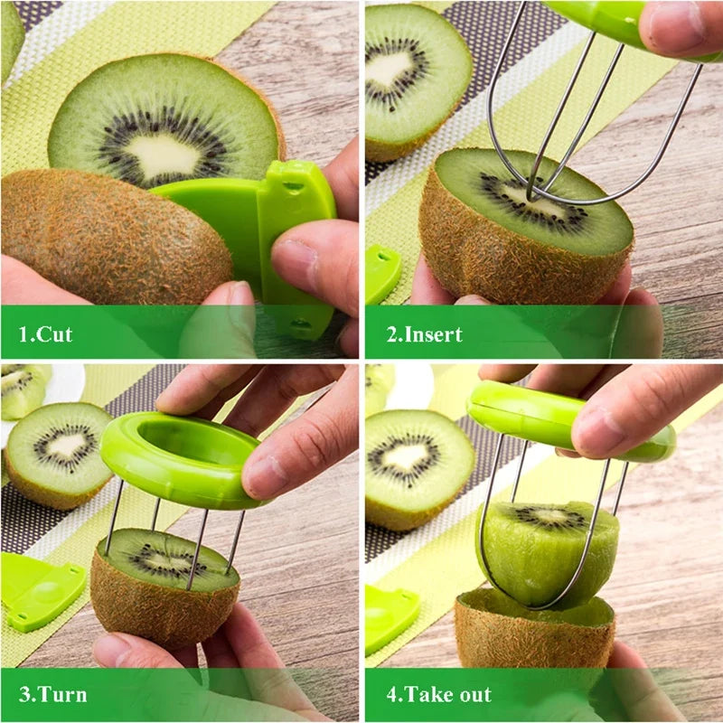 Kiwi Cutter Peeler Slicer Gadgets