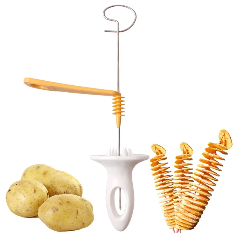 Potato Spiral Cutter Cucumber Slicer Kitchen Accessories