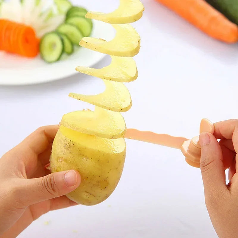 Spiral Manual Cutter Kitchen Gadget