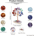 Amethyst Healing Crystals Stones Tree Wire