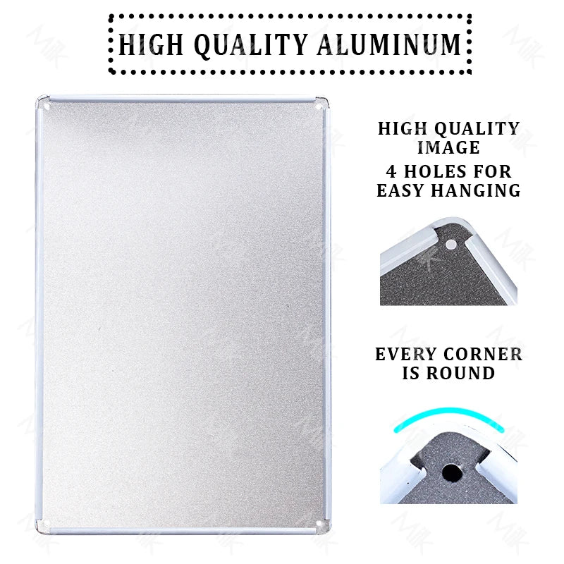Whippet Dog Metal Tin Sign Plate Wall Stickers