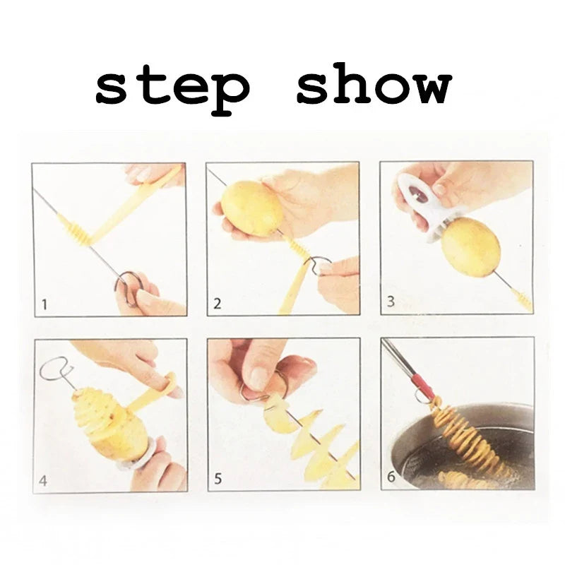 Protable Potato BBQ Skewers For Camping Chip