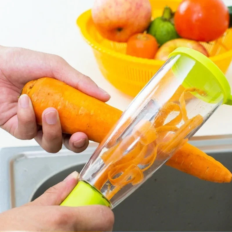 Multifunctional Storage Box Peeler Knife Peeler