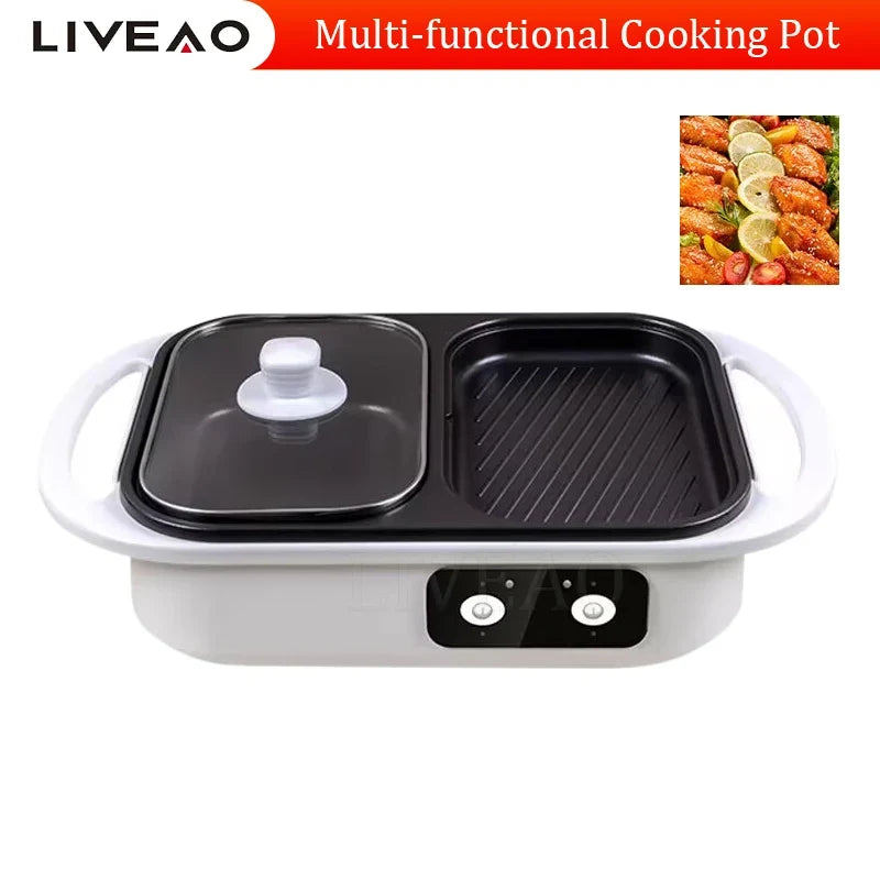 Multi-Functional Cooking Pot Shabu Roast