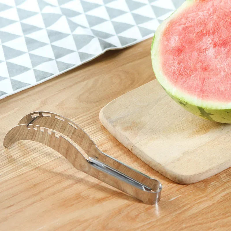 stainless steel watermelon crafts slicer knife core fruit and vegetable tools