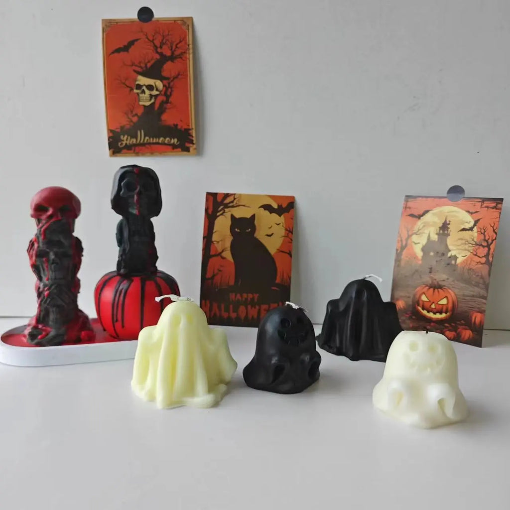 Halloween Ghost Decoration Candle Mold