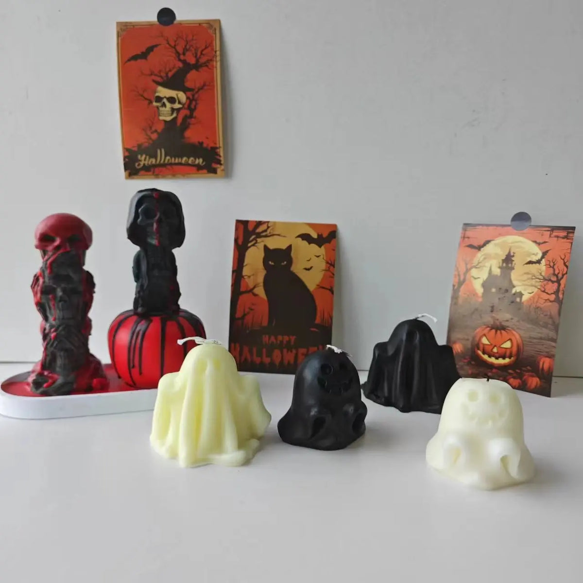 Halloween Ghost Decoration Candle Mold