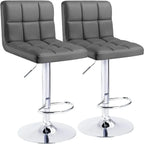 Adjustable Armless Kitchen Counter Bar Chairs