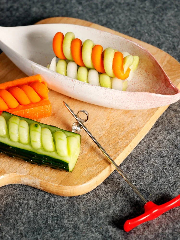 Vegetable Cutter Spiral Slicer Fruit Accessories Tool