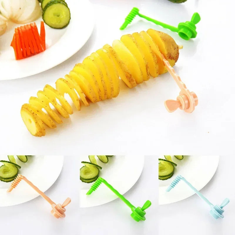 Spiral Manual Cutter Kitchen Gadget
