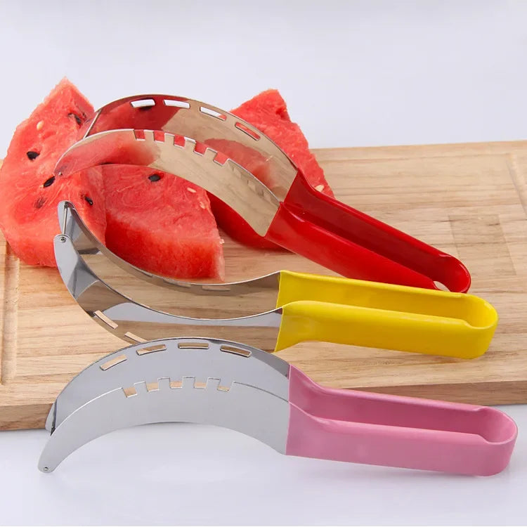 stainless steel watermelon crafts slicer knife core fruit and vegetable tools