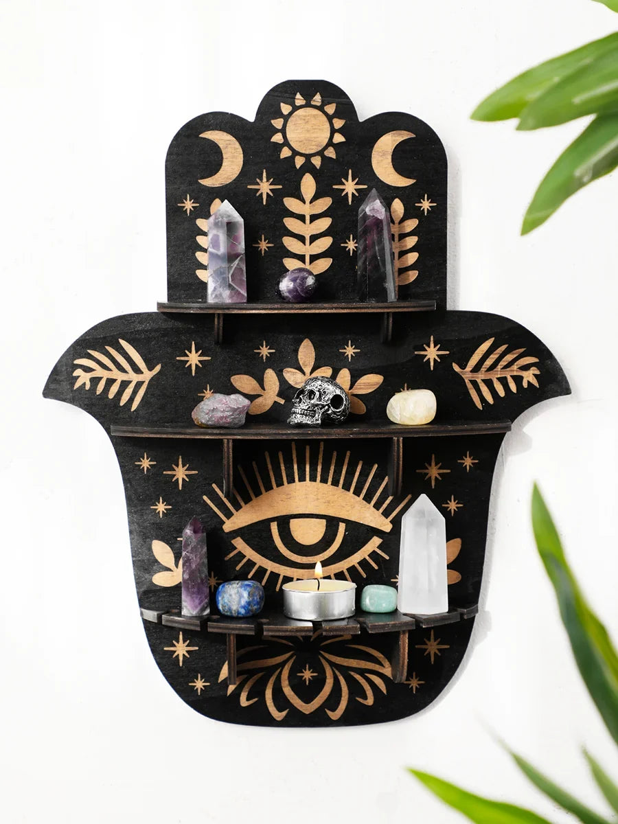 Crystal Wall  Evil Eye Display