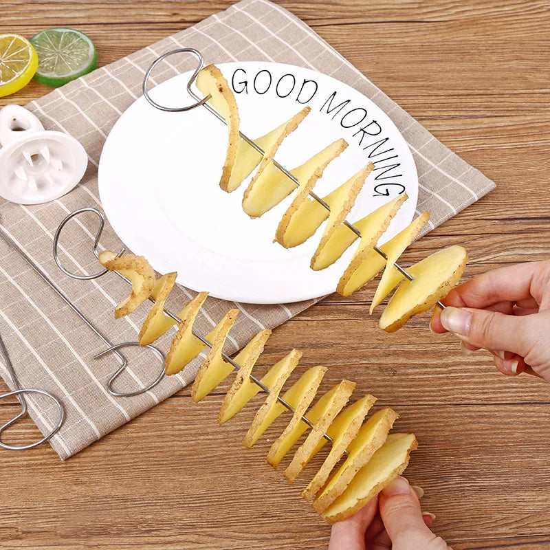 Potato Spiral Cutter Cucumber Slicer Kitchen Accessories