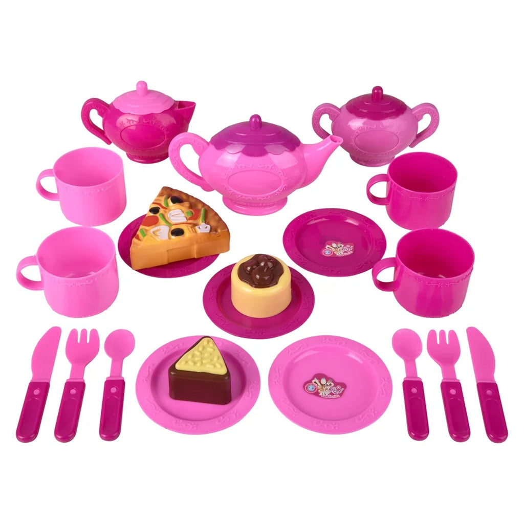Pizza Party Brunch Playset Kids Toy