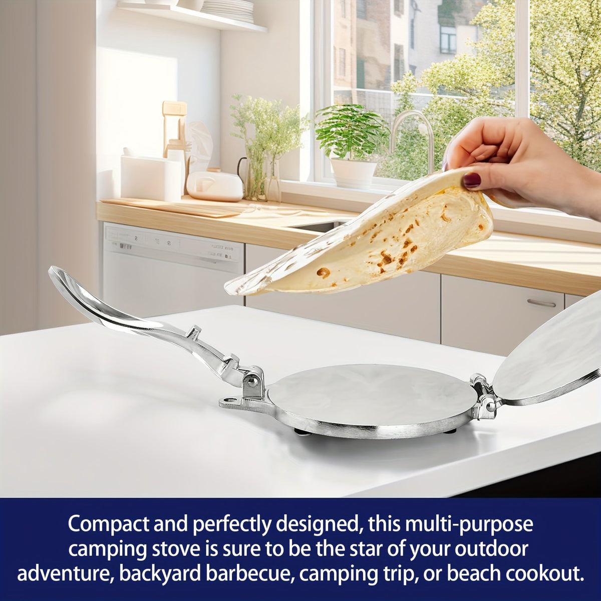 Durable Aluminum Tortilla Press