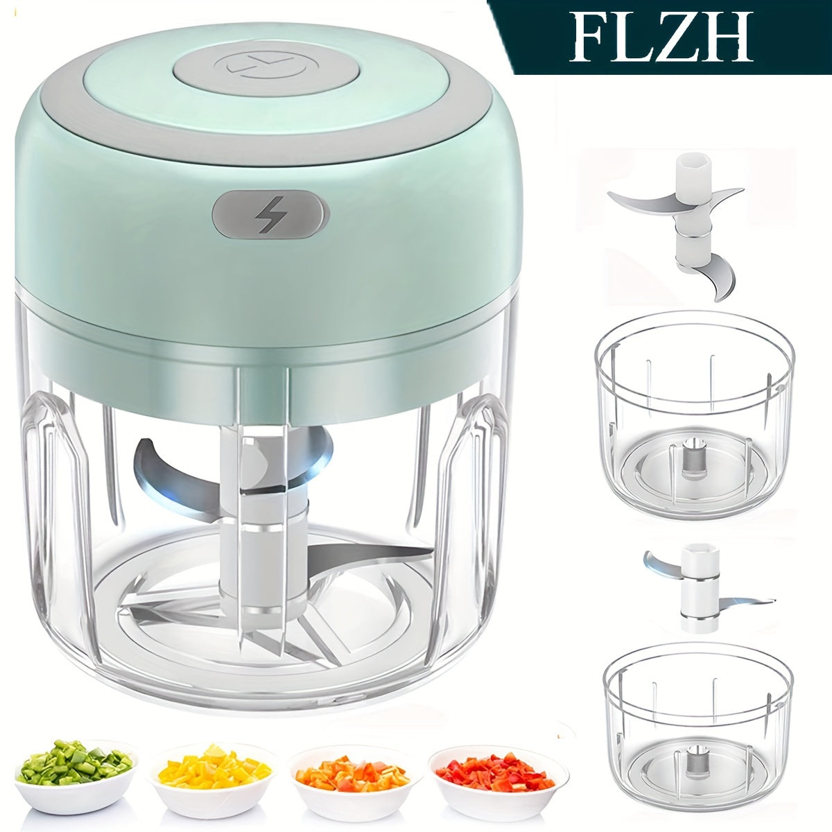 Wireless Portable Electric Food Chopper